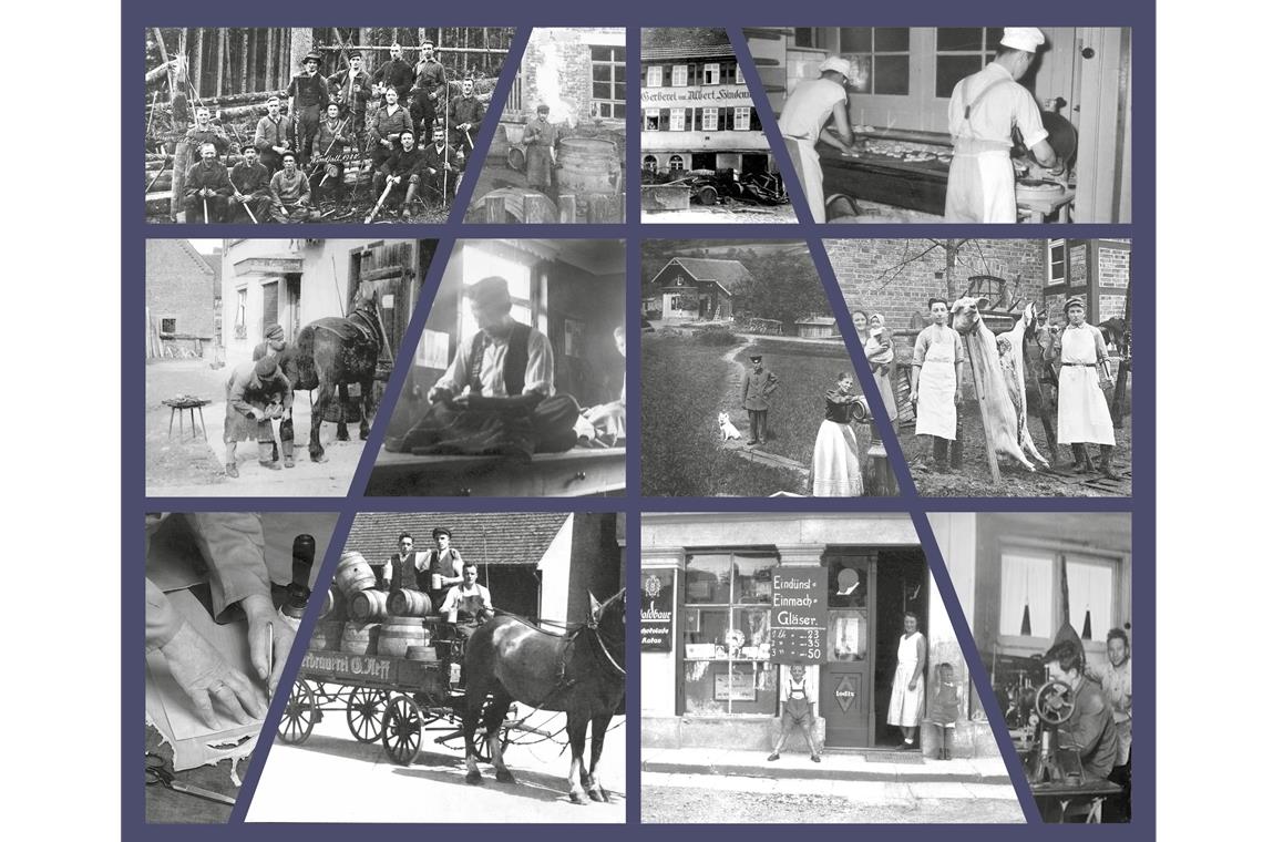 Nostalgische Erinnerung Die Fotografien auf den Kalenderblättern entführen den Betrachter in längst vergangene (Sulzbacher) Zeiten. Foto: VEhS