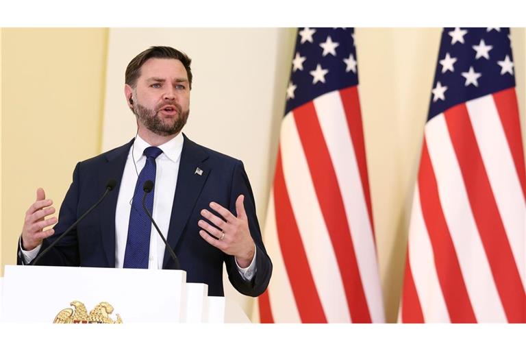 Die Frage nach einem Machtwechsel im Iran ist nach Darstellung von US-Vizepräsident JD Vance nebensächlich. (Archivbild)