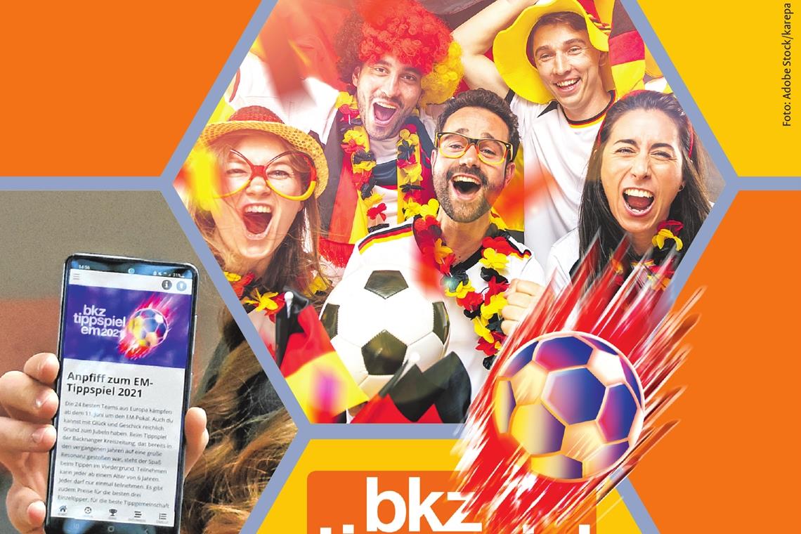 Die Freude auf die Europameisterschaft wird größer. Mit unserem Tippspiel sind die Leser auch über die kostenlose App für iOS und Android am Ball.