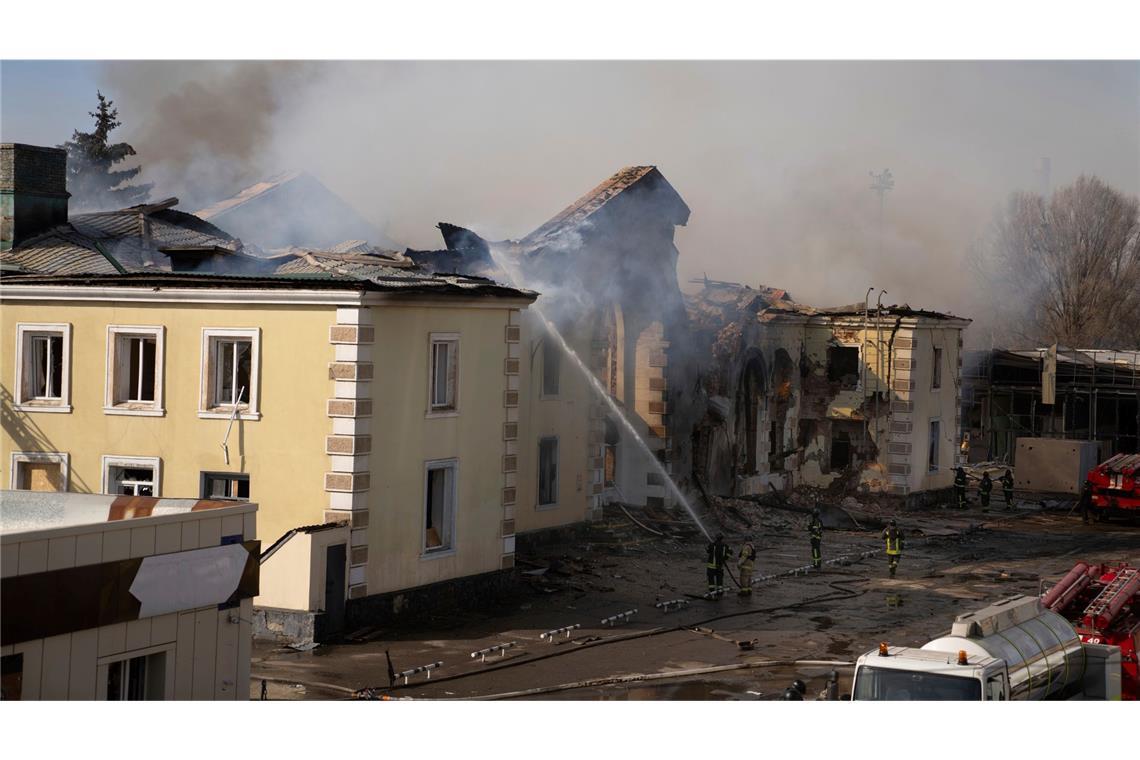 Tote durch russische Angriffe in Gebieten Donezk und Cherson Die frontnahe ostukrainische Stadt Kostjantyniwka ist ständiges Ziel russischer Angriffe. (Archivbild)