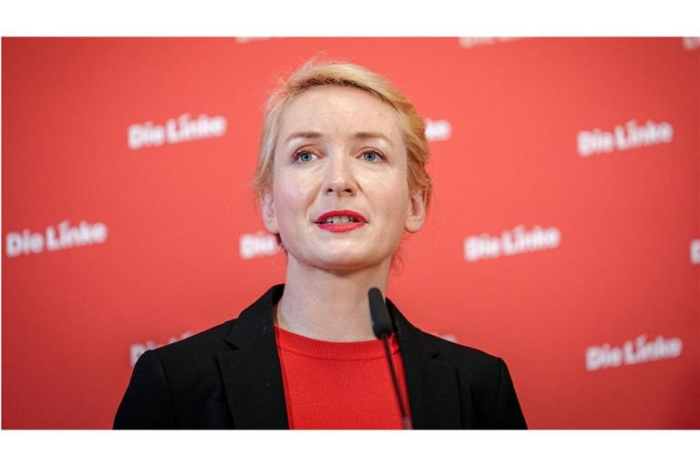 Die Führungsriege der Linken um die Co-Parteivorsitzende Ines Schwerdtner hat eine Erklärung veröffentlicht. (Archivbild)