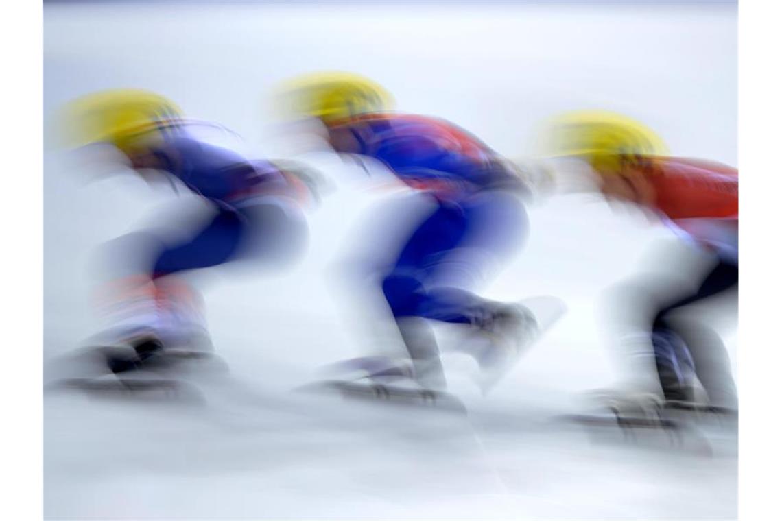 Die für den 13. bis 15. März geplanten Shorttrack-Weltmeisterschaften im südkoreanischen Seoul wurden abgesagt. Foto: Thomas Eisenhuth/dpa-Zentralbild/dpa