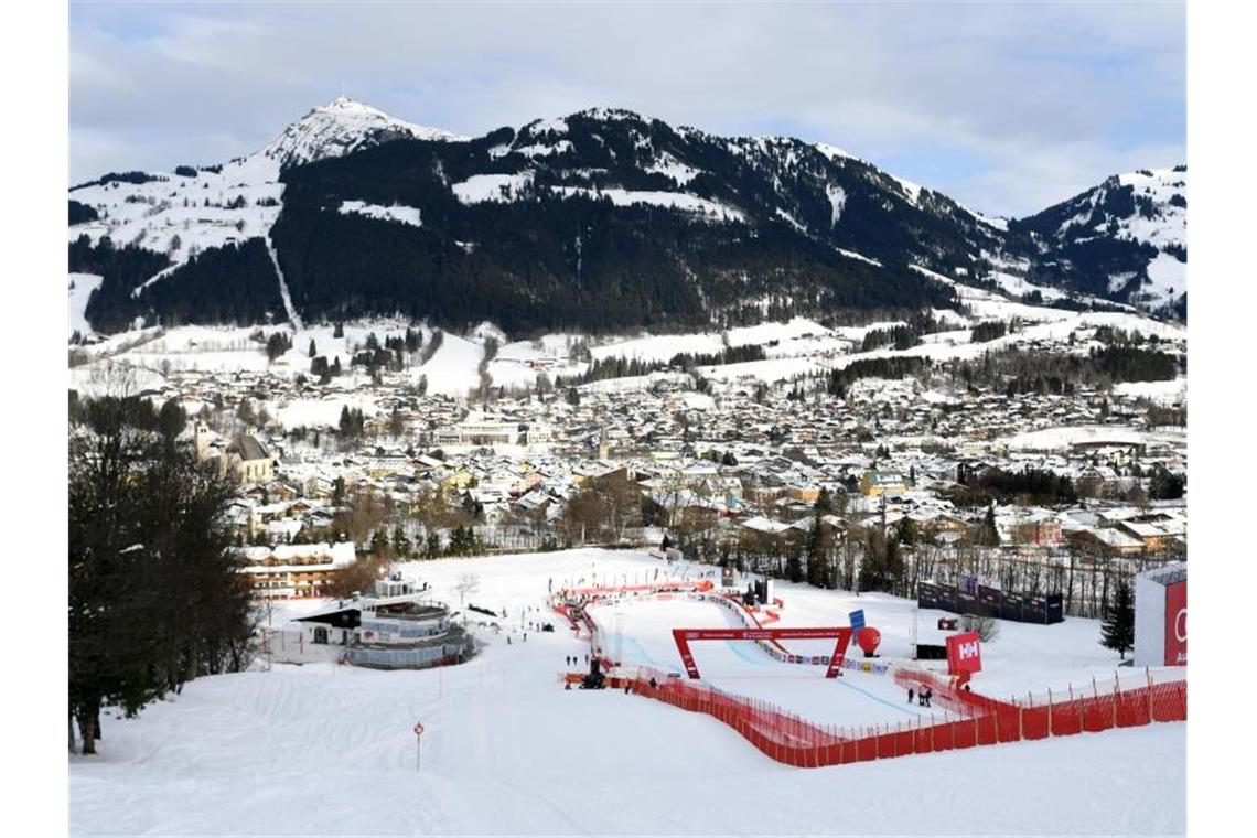 Die für Samstag geplante Hahnenkamm-Abfahrt wurde abgesagt. Foto: Helmut Fohringer/APA/dpa