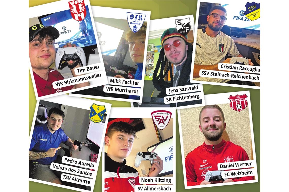 4. BKZ-FIFA-Cup: 19 Fußballteams zocken um die Krone Die Fußballer der Region freuen sich auf den Start der vierten Auflage des BKZ-FIFA-Cups. Fotos: privat/Grafik: Sindy Horn