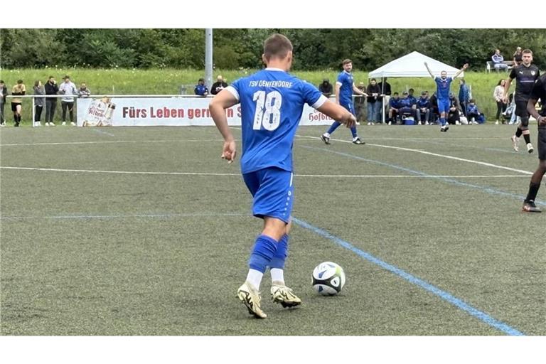 Die Fußballer des TSV Denkendorf haben sich im Bezirkspokal nach einem 6:4-Erfolg im Elfmeterschießen beim TSV Harthausen den Einzug ins Viertelfinale gesichert.