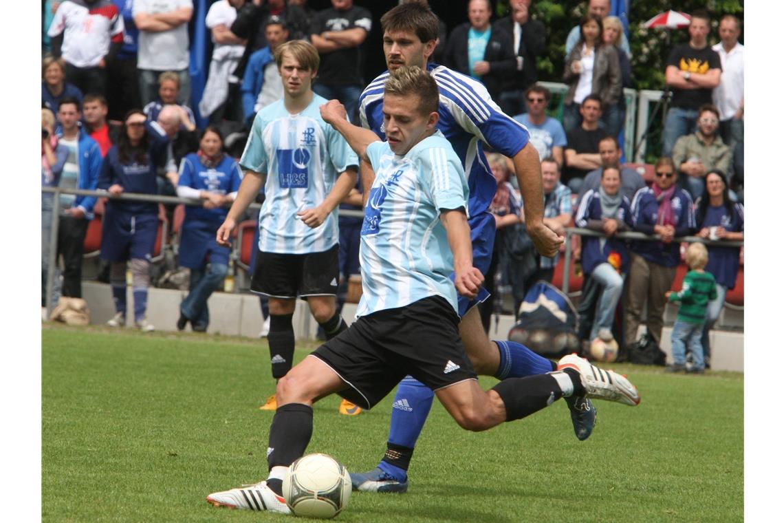 Sportliches Auf und Ab prägt die 100 Jahre des TSV Die Fußballmänner, hier mit Johannes Dorn aus dem Jahr 2012, sind ein wichtiger Bestandteil beim TSV. Foto: B. Strohmaier