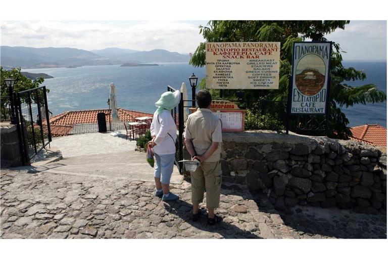 Die Gäste aus der Türkei treten meist sehr höflich auf, im Gegensatz zu  manchen Touristen aus europäischen Ländern, berichten Gastwirte auf Lesbos.