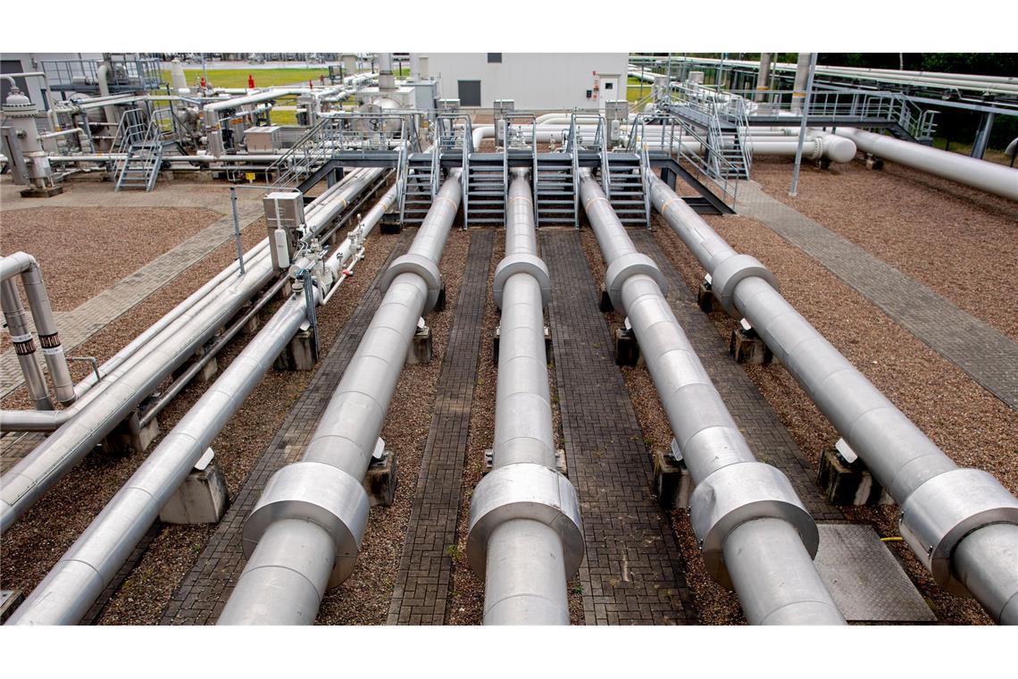 Die Gasspeicher waren vor dem Winter unterdurchschnittlich gefüllt.