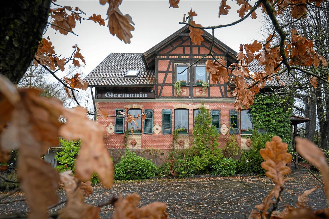 Eine Freilufthalle für Backnang-Strümpfelbach Die Gaststätte Germania wurde im Jahr 1891 errichtet. Foto: Alexander Becher