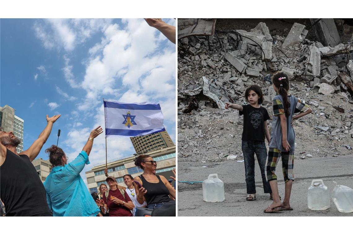 Erste Phase eines Gaza-Deals steht - wie geht es nun weiter? Die Geisel-Familien können auf ein Wiedersehen mit ihren Angehörigen hoffen, die Menschen in Gaza auf ein Ende der Bombardierungen (Archivfoto).