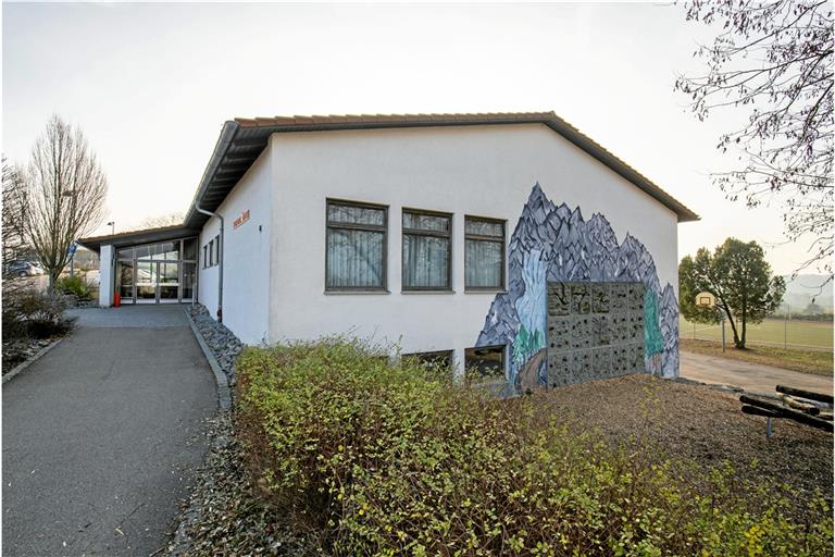 Die Gemeindehalle in Kirchberg an der Murr ist 1970 eingeweiht worden. Während des Neubaus in unmittelbarer Nachbarschaft wird sie weiter genutzt werden können. Foto: A. Becher