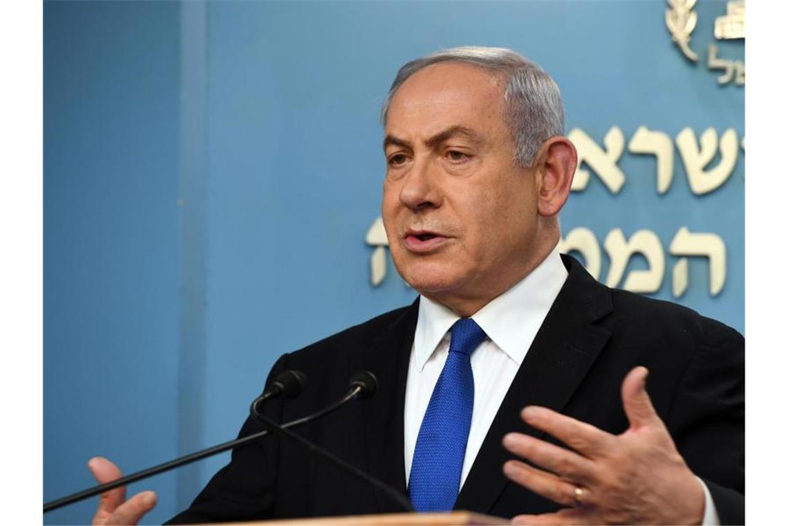 Die Generalstaatsanwaltschaft wirft Regierungschef Netanjahu Betrug und Untreue sowie Bestechlichkeit vor. Foto: Haim Zach/GPO/dpa