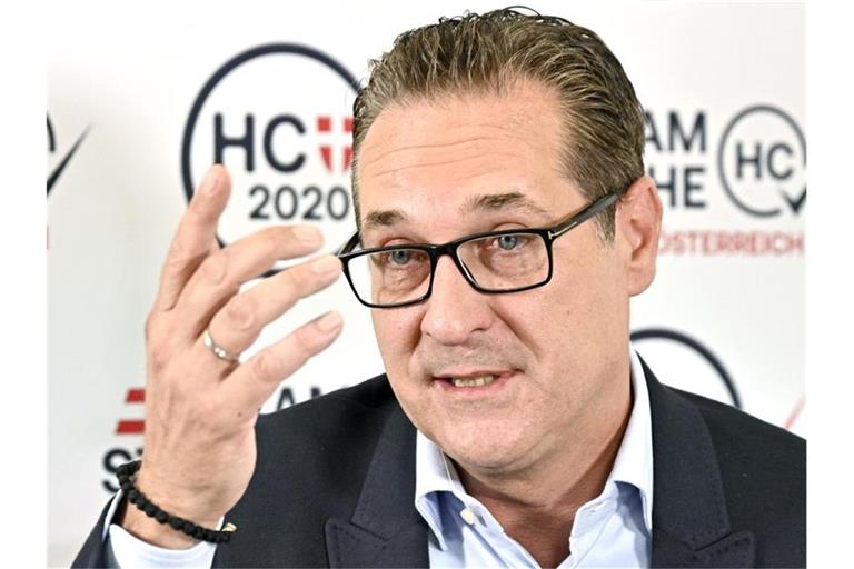 Die geplante Befragung von Ex-Vizekanzler Heinz-Christian Strache fällt heute aus. Foto: Hans Punz/APA/dpa