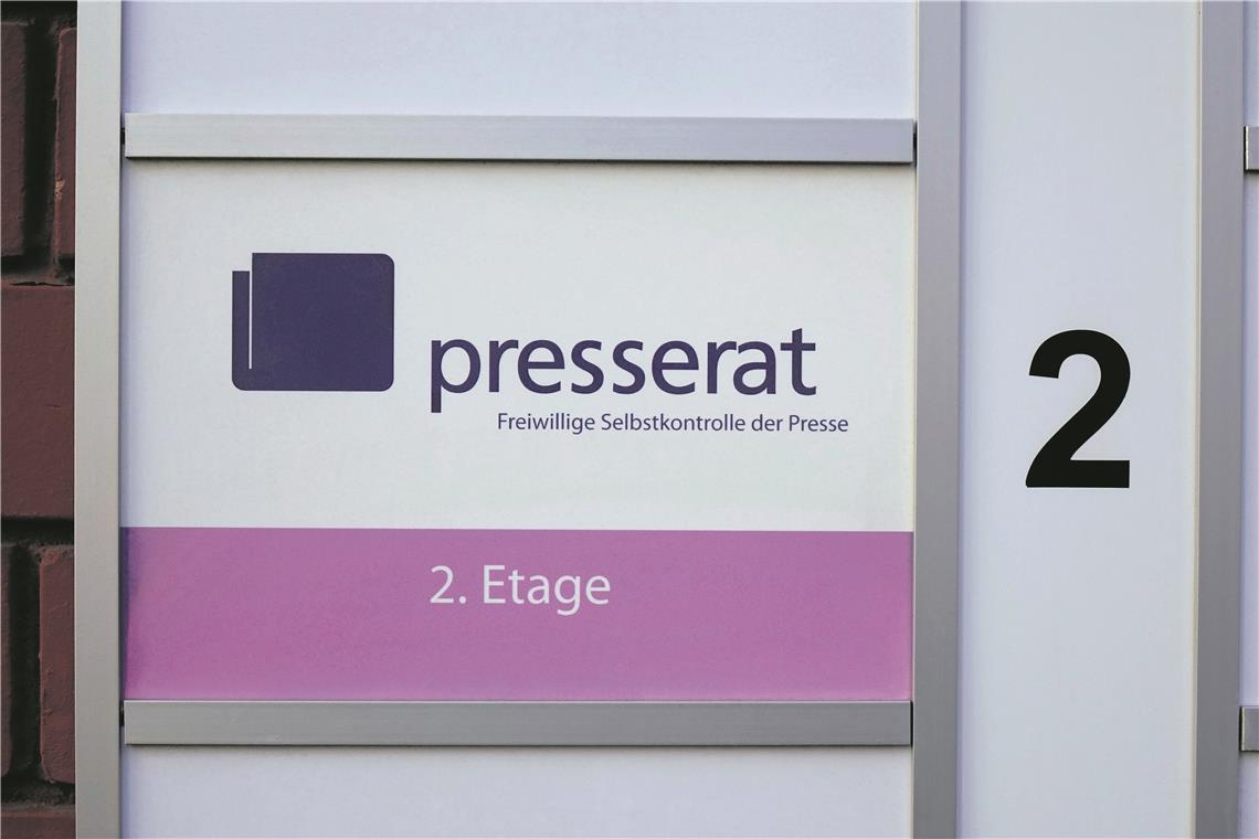 Die Geschäftsstelle des Deutschen Presserats hat ihren Sitz in Berlin. Foto: imago/Steinach 