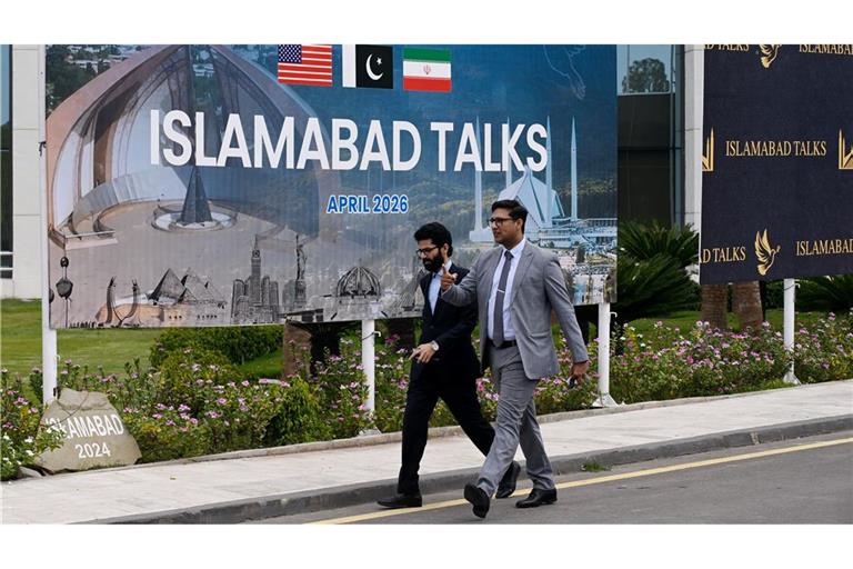 Die Gespräche in Islamabad sollen am Sonntag weitergehen.