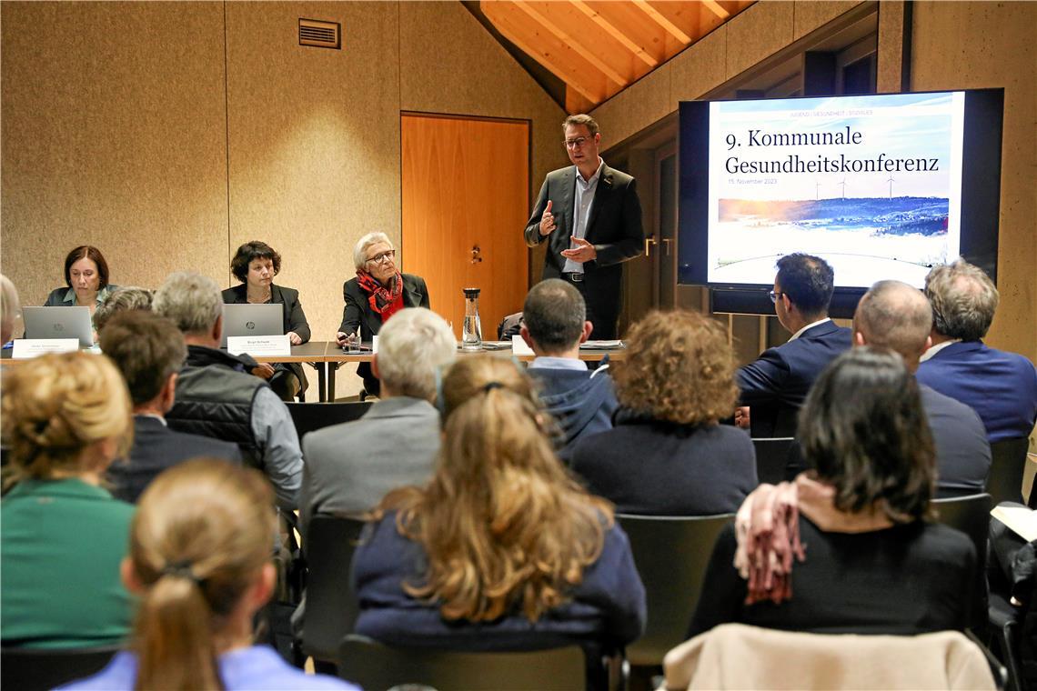 Sechspunkteplan für bessere ambulante Versorgung im Rems-Murr-Kreis Die Gesundheitskonferenz findet in diesem Jahr zum zehnten Mal statt. Archivfoto: Markus Metzger/Landratsamt Rems-Murr-Kreis