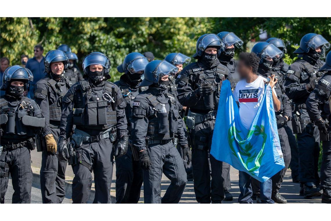 Razzia gegen Eritreer-Gruppe nach Festival-Ausschreitungen Die gewaltsamen Proteste richteten sich gegen Veranstaltungen in Zusammenhang mit Eritrea. (Archivbild)