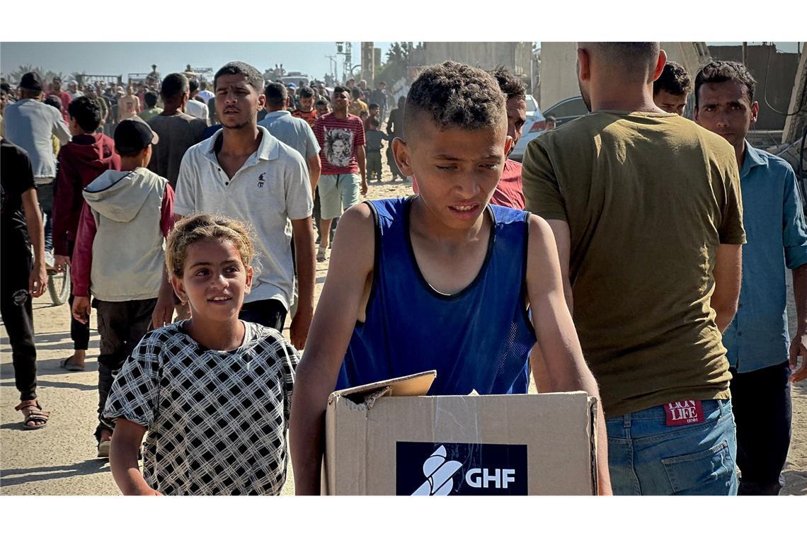 Die GHF hatte ihren Einsatz im Gazastreifen im Mai nach einer fast dreimonatigen israelischen Blockade von Hilfslieferungen begonnen. (Archivbild)