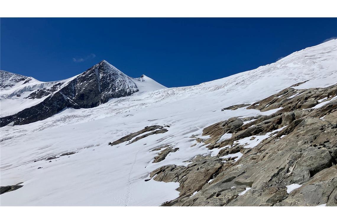 Die Gletscher in Österreich ziehen sich aufgrund des Klimawandels weiter zurück.