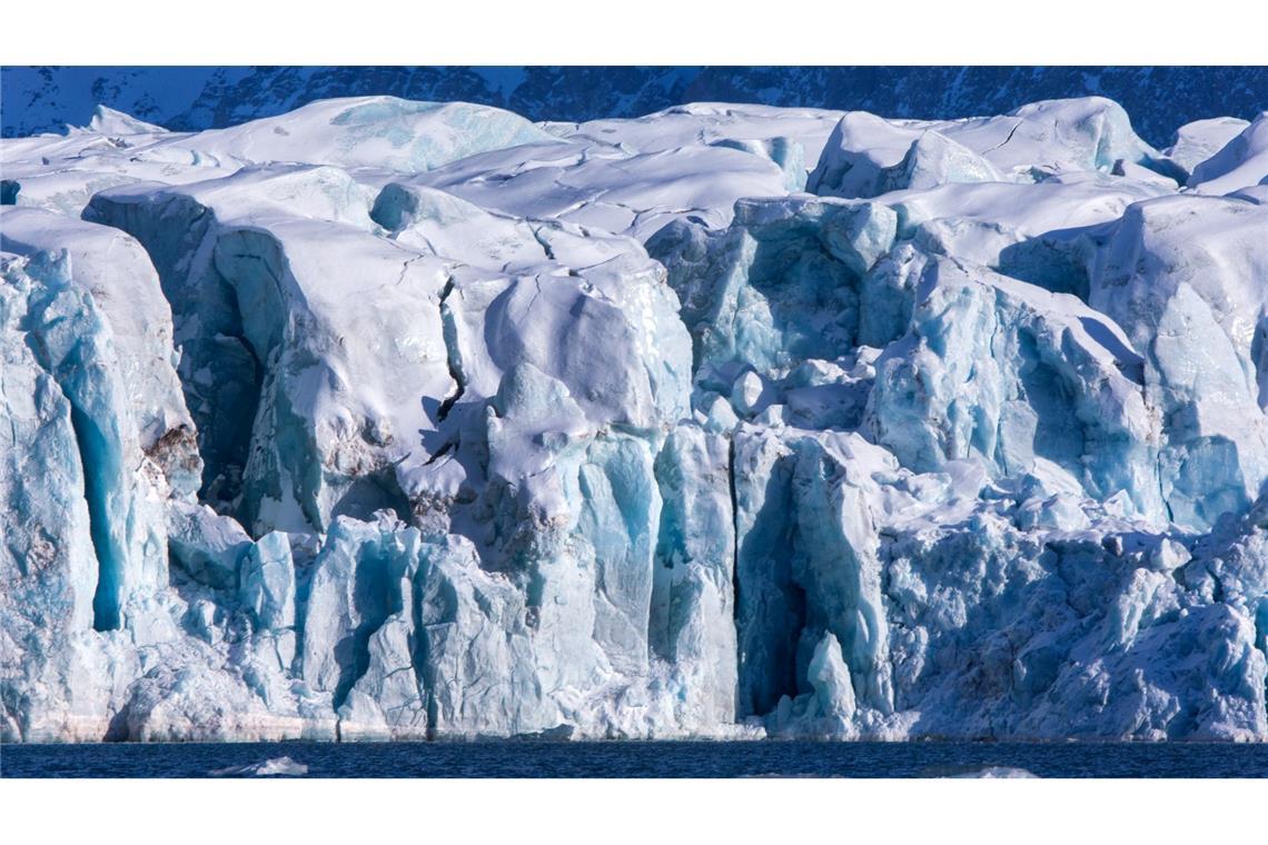 Spitzbergens Gletscher verlieren gigantische Eismassen Die Gletscher von Spitzbergen haben 2024 viel Eis verloren. (Archivbild)