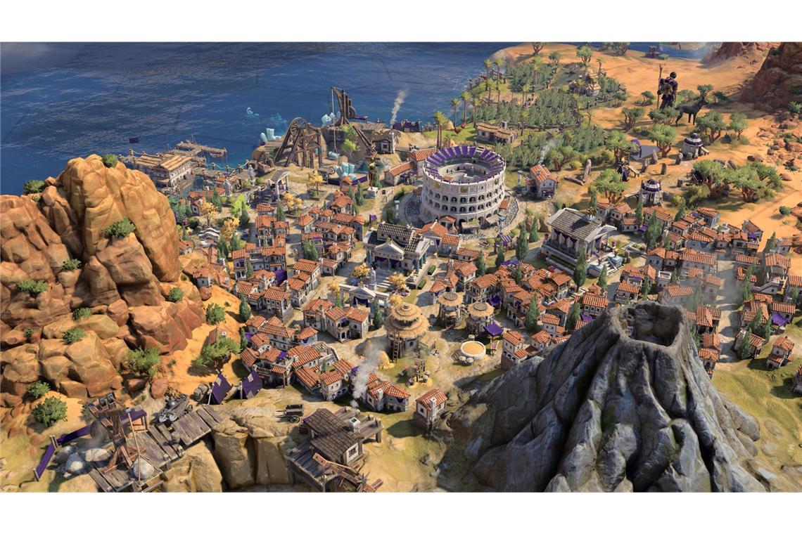 Was wird die Neuauflage des Rundenstrategie-Klassikers bringen? Die Grafik von „Civilization 7“ ist wieder liebevoll-detailliert.