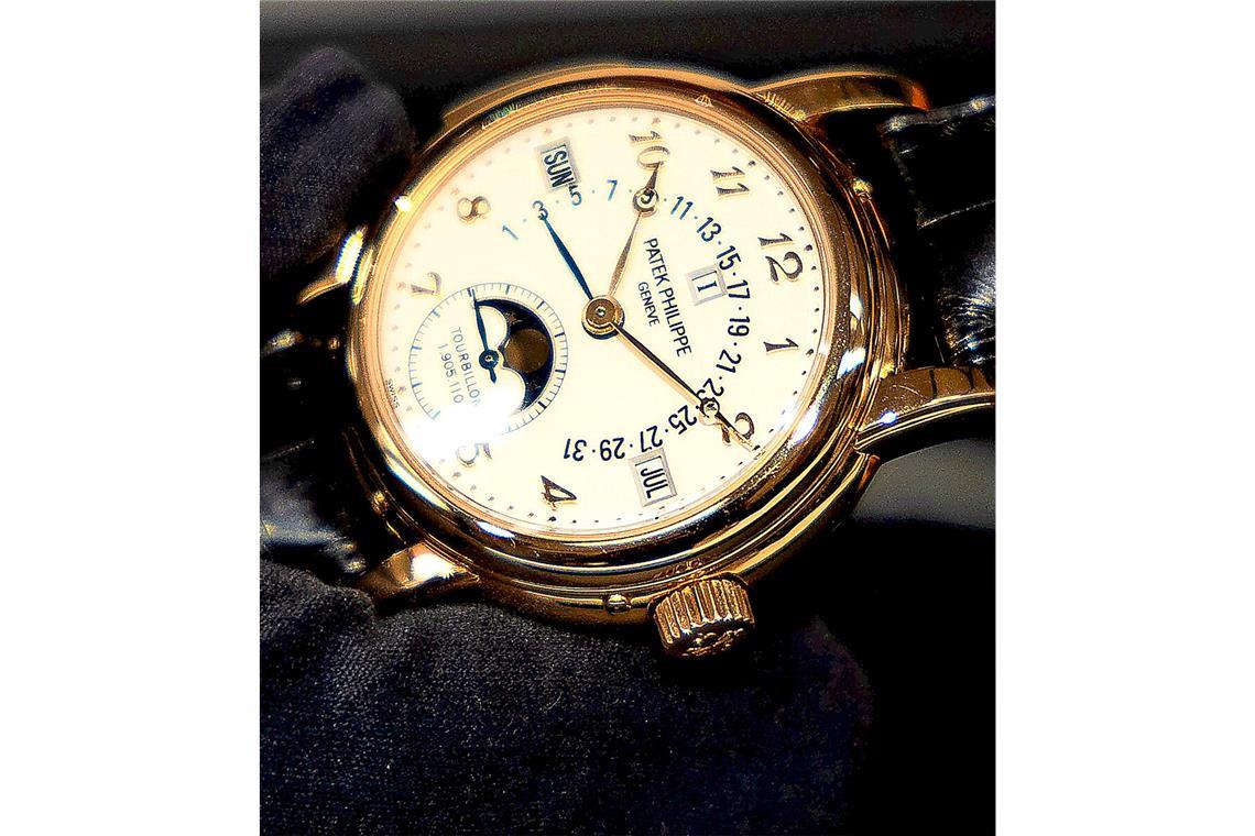 Sammler zahlt 630 000 Euro für eine Luxusuhr Die Grande Complication von Patek Philippe.