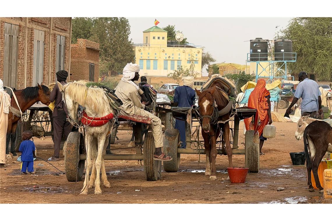 Die Grenzstadt Adré im Osten des Tschad ist für viele Flüchtlinge aus Darfur ein erster Anlaufpunkt nach der Flucht aus dem Krieg.