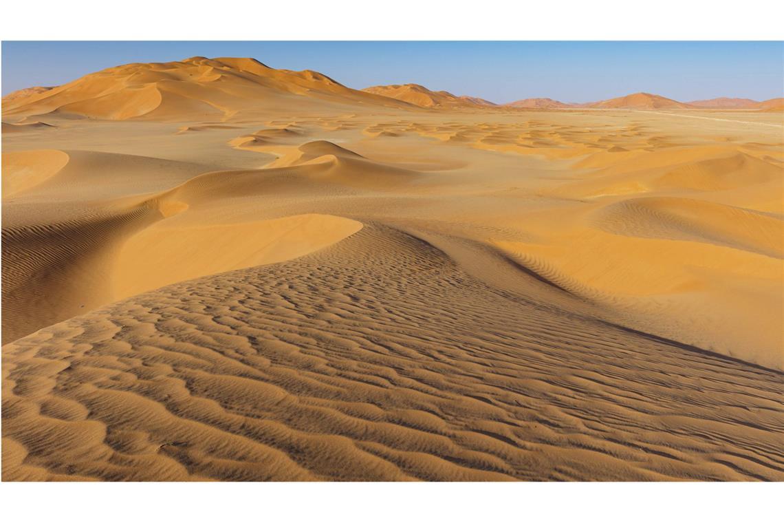 Große Arabische Wüste war einst ein grünes Arabien