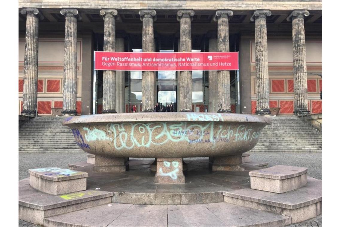 Erneut Vandalismus auf der Berliner Museumsinsel