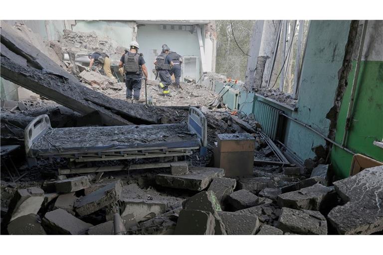 Die Großstadt Charkiw in der Ostukraine wird von Russland besonders oft beschossen. (Archivbild)