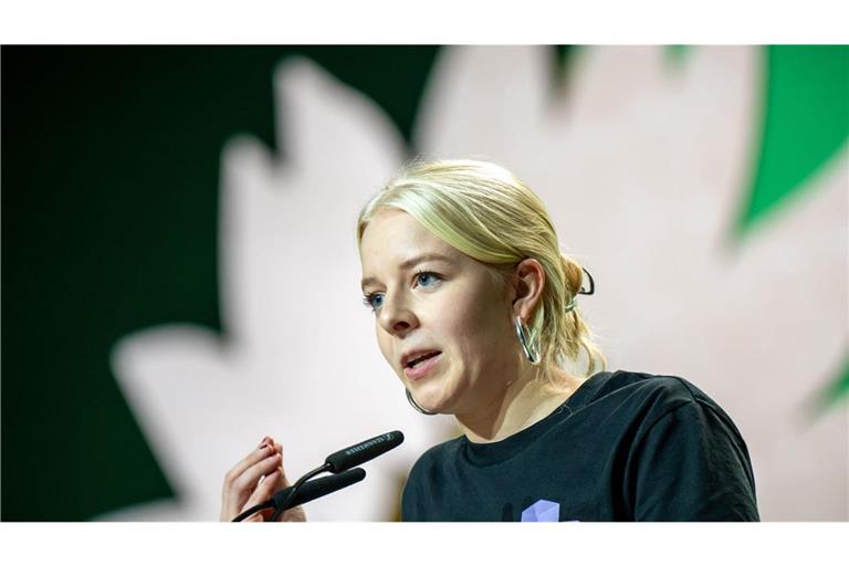 Die Grüne-Jugend-Sprecherin Jette Nietzard will im Oktober nicht erneut für ihr Amt kandidieren.