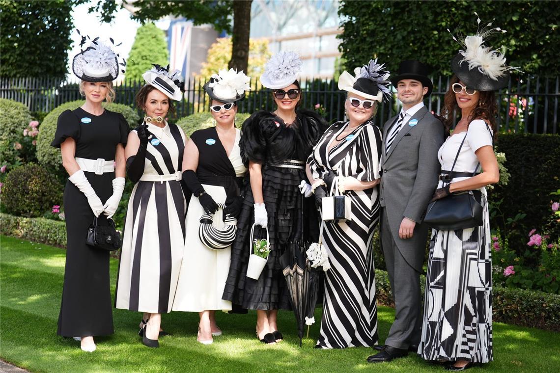 Die besten Hüte beim royalen Pferderennen