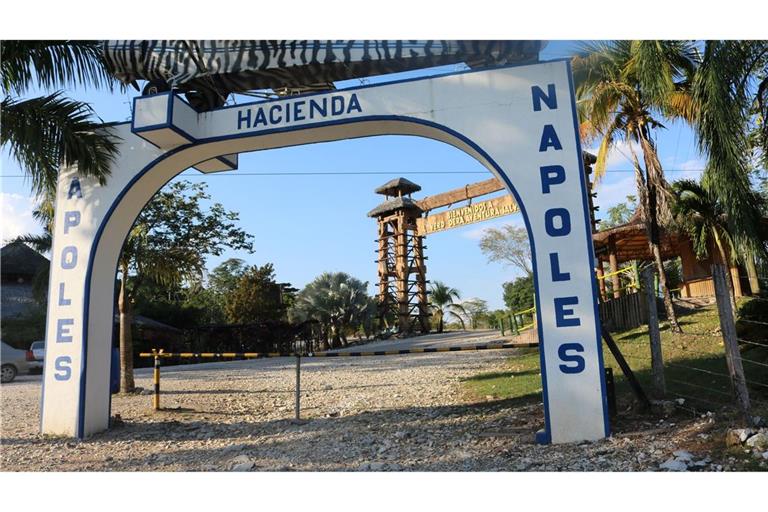 Die "Hacienda Nápoles" war das Luxusanwesen von Drogenboss Pablo Escobar. (Archivbild)