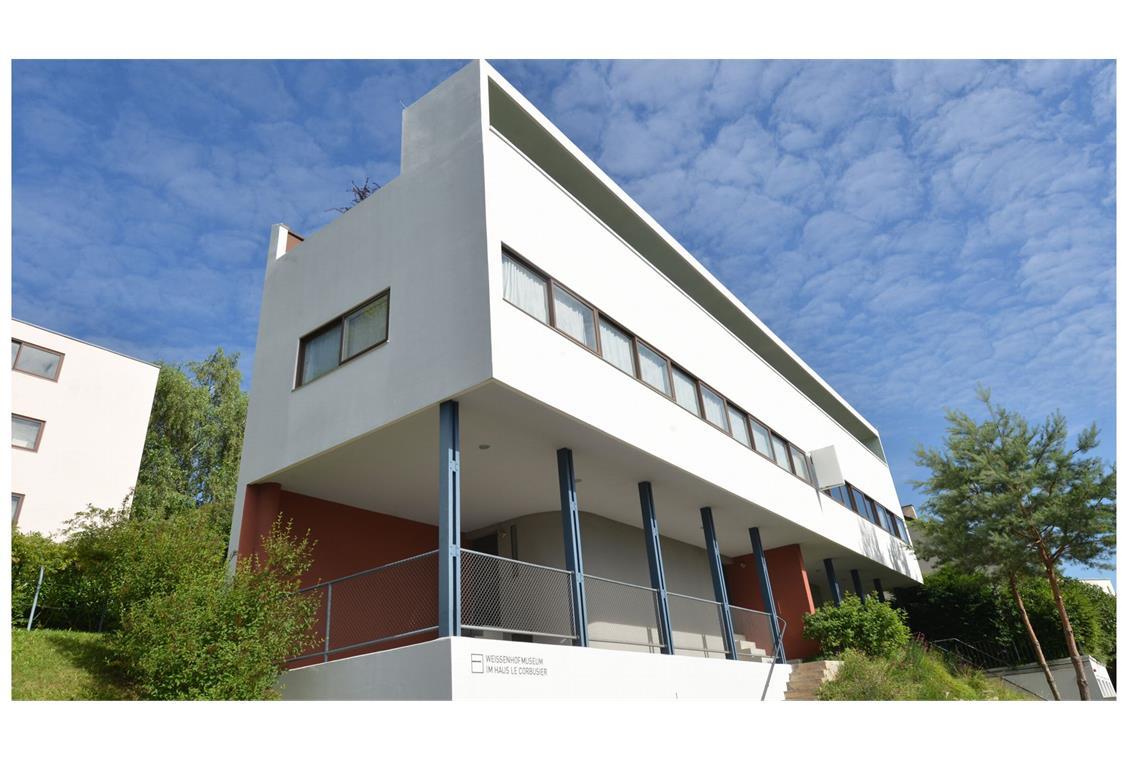 Endlich – freie Sicht auf Le Corbusiers Einfamilienhaus Die Häuser von Le Corbusier sind nicht nur denkmalgeschützt – das ist die komplette Siedlung –, sondern auch Unesco Weltkulturerbe.