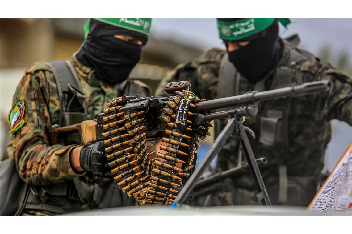 Hamas unter Druck - Will wohl künftig in Gaza mitregieren Die Hamas verfügt nach Einschätzungen israelischer Experten noch über 10.000 bis 25.000 Kämpfer. (Archivbild)