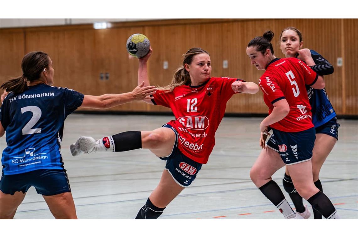 Die Handballerinnen der SG H2Ku Herrenberg unterlagen dem TSV Bönnigheim deutlich.