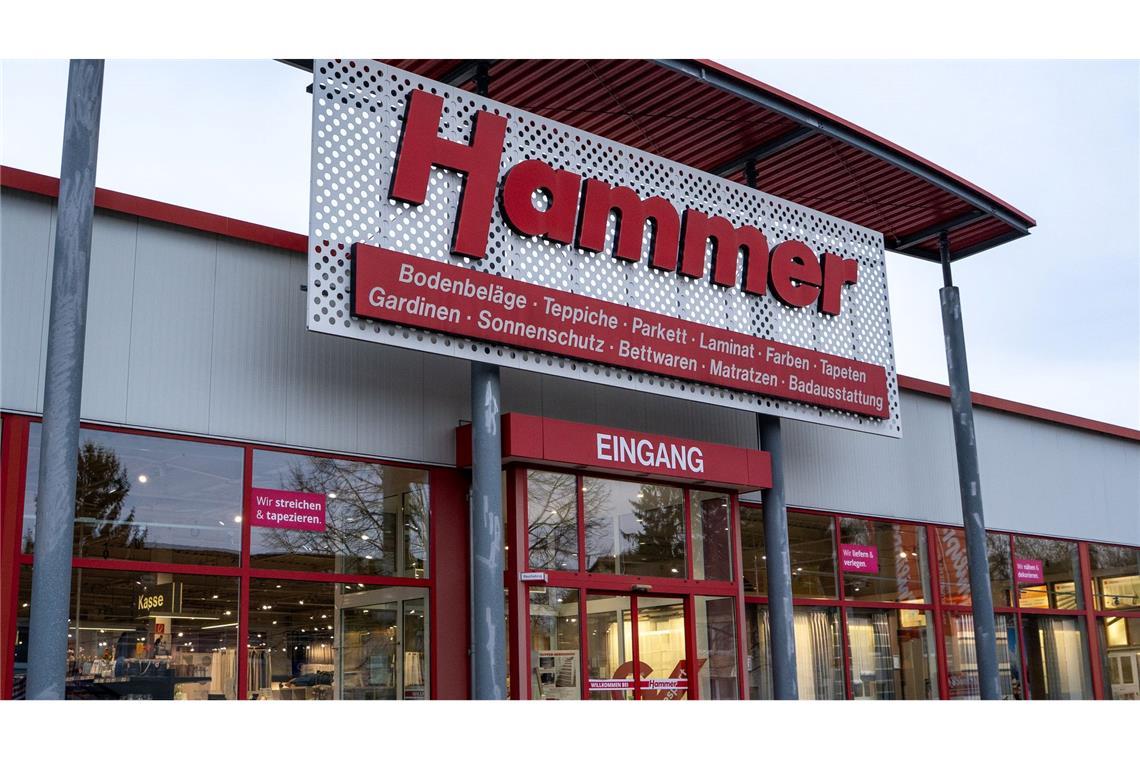 Die Handels- und Einrichtungskette Hammer hatte zu Jahresbeginn etwa 90 Standorte. Im März und im April schlossen bereits zahlreiche Filialen, auch diese in Hamm. (Archivbild)