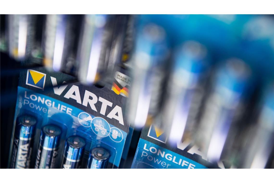 Die Haushaltsbatterien-Sparte von Varta löst sich vom Mutterkonzern. (Archivbild) 