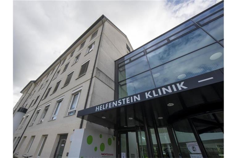 Die Helfenstein-Klinik des Trägers Alb-Fils-Kliniken in Geislingen an der Steige. Foto: Stefan Puchner/dpa/Archivbild