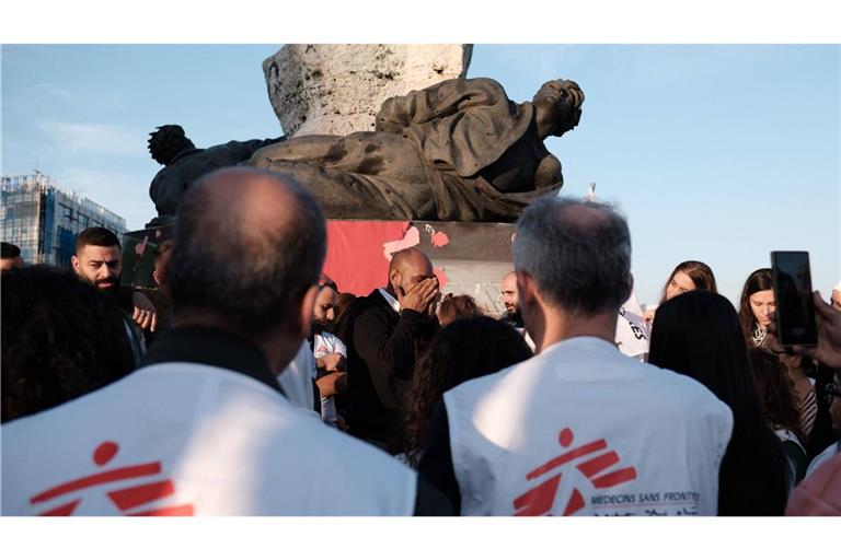 Die Hilfsorganisation Ärzte ohne Grenzen setzt  ihre Arbeit in der Stadt Gaza wegen der israelischen Offensive aus (Archivfoto).