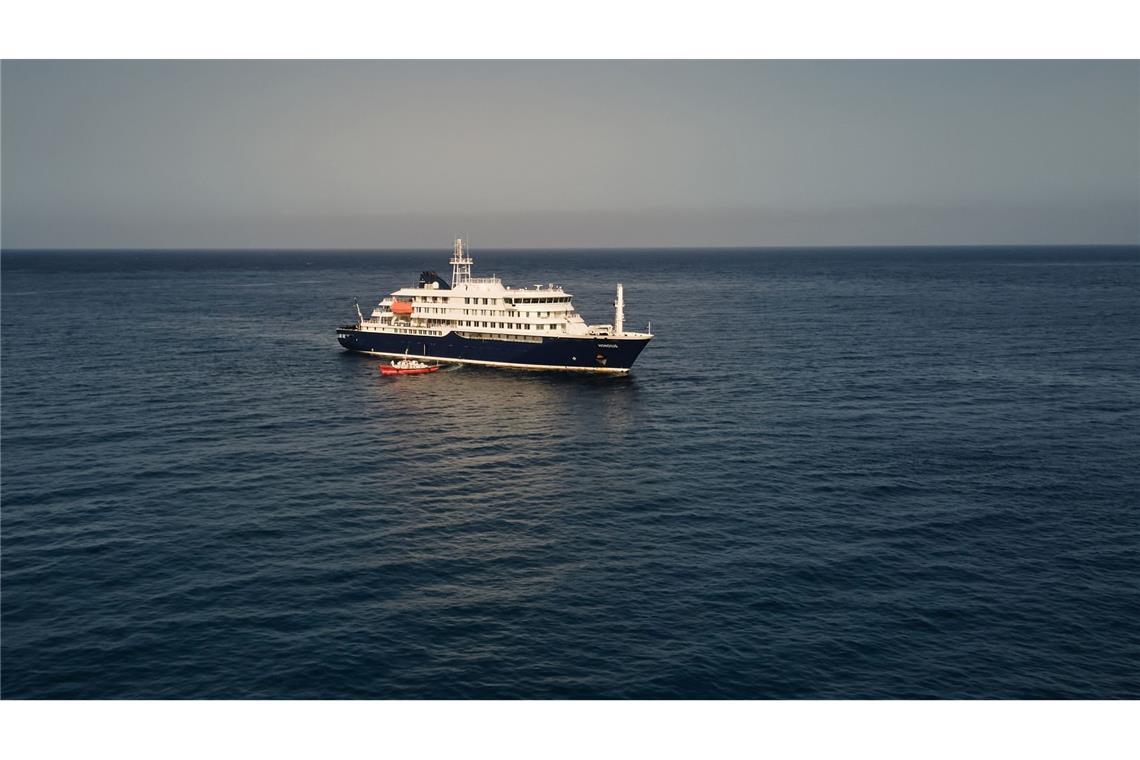 Die "Hondius" hatte ihre Fahrt durch den Südatlantik am 1. April in Ushuaia im Süden Argentiniens begonnen. (Archivbild)