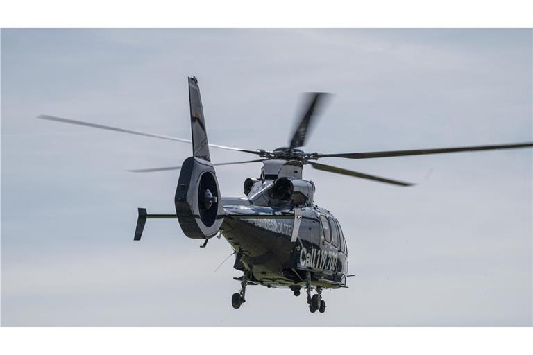 Die Hubschrauber-Fahndung blieb erfolglos. (Symbolbild)