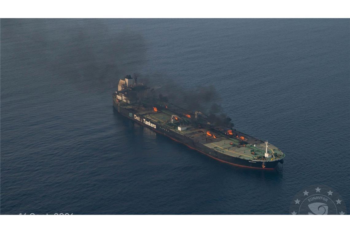 Die Huthi-Miliz griff vom Jemen aus immer wieder Handelsschiffe im Roten Meer an. (Archivbild)