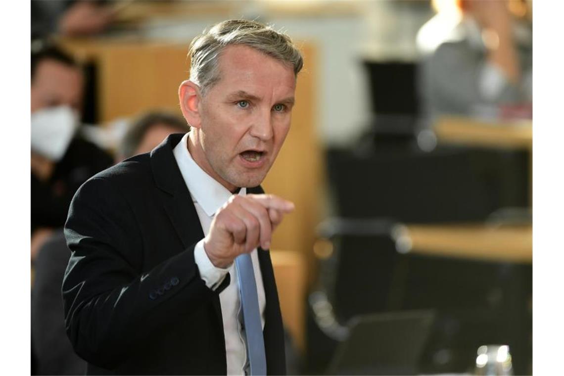 Die Immunität von Björn Höcke ist aufgehoben worden. Foto: Martin Schutt/dpa-Zentralbild/dpa