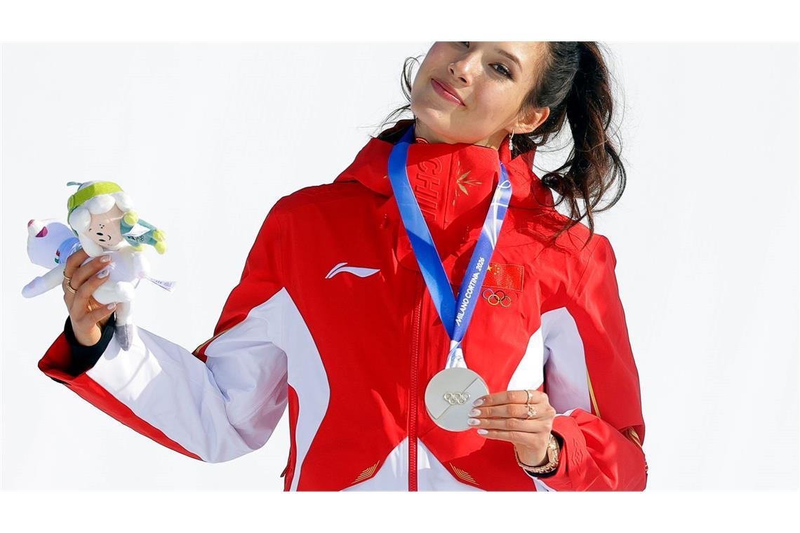 Die in den USA geborene und für China startende Eileen Wu weiß, was Hasskommentare bedeuten.