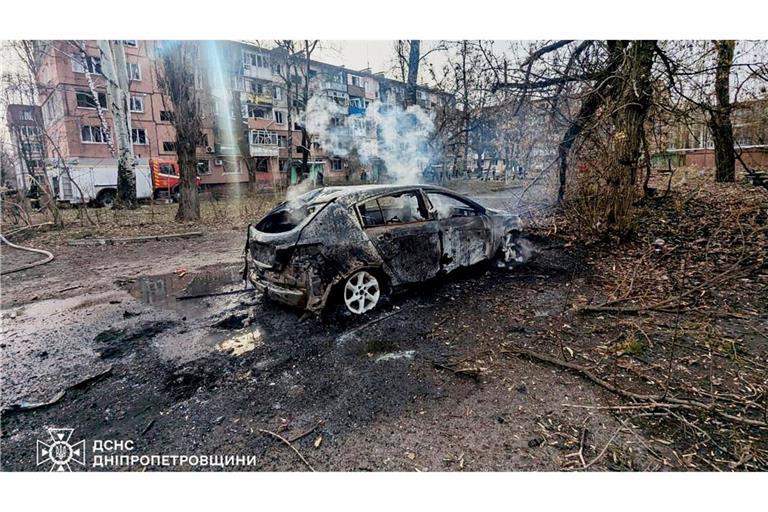 Die Industriestadt Krywyj Rih ist immer wieder Ziel von russischen Angriffen mit Raketen und Kampfdrohnen. (Archivbild)