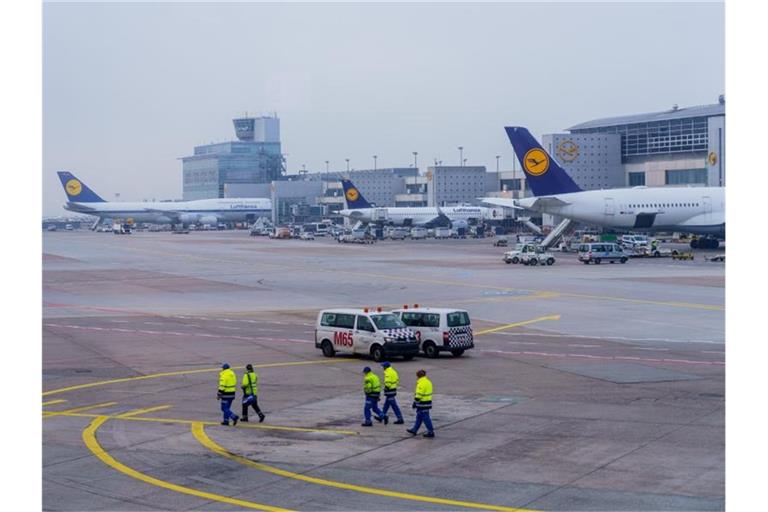 Die Infrastruktureinrichtungen am Frankfurter Flughafen sehen sich gut gerüstet für eine nächste Corona-Welle. Foto: Andreas Arnold/dpa