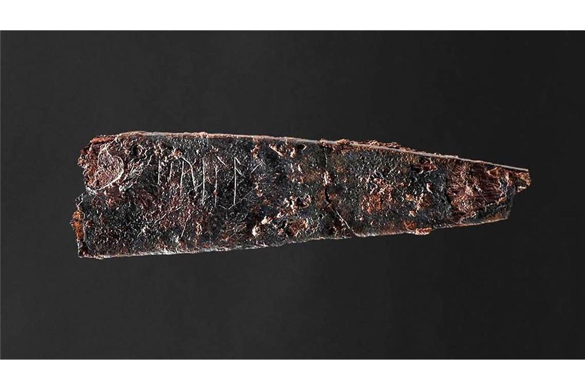 Die Inschrift auf dem Messer könne auf die Zeit um das Jahr 150 zurückdatiert werden.