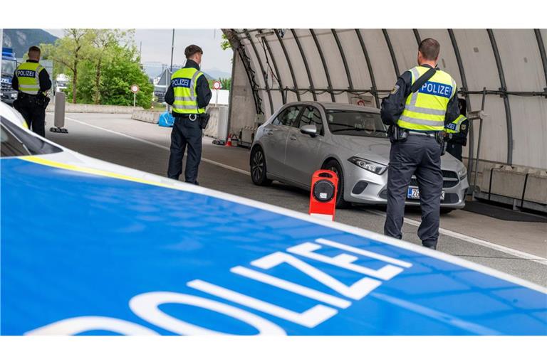 Die intensiveren Kontrollen an den Grenzen sind für die Bundespolizei ein Kraftakt. (Symbolbild)