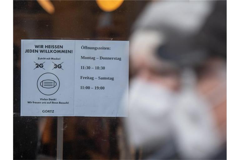 Die Inzidenz liegt bei 1735,0. Foto: Bernd Thissen/dpa